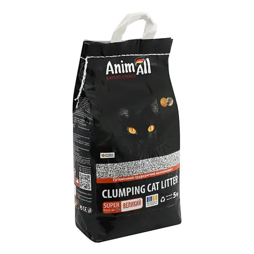 Наполнитель AnimAll гигиенический для кошачьего туалета большой 5 кг - фото 2