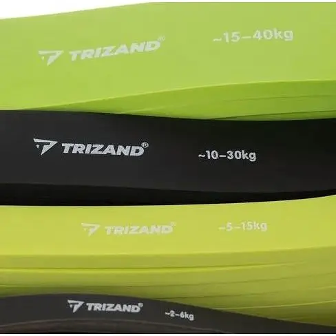 Высококачественный набор лент для упражнений Trizand 24305 4 шт. - фото 8