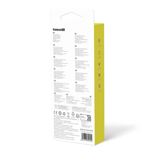 Навушники Baseus Encok HZ11 Wired Earphones Moon White - фото 3