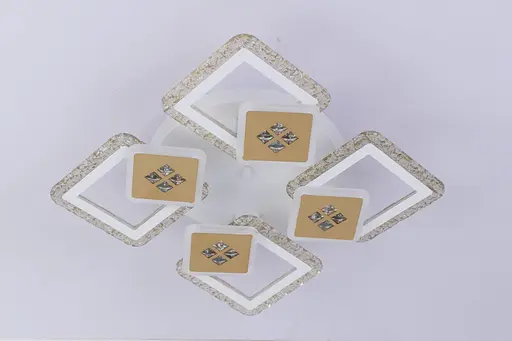 Люстра светодиодная VALESO V K39940-4 4 1 WT gold с пультом - фото 5