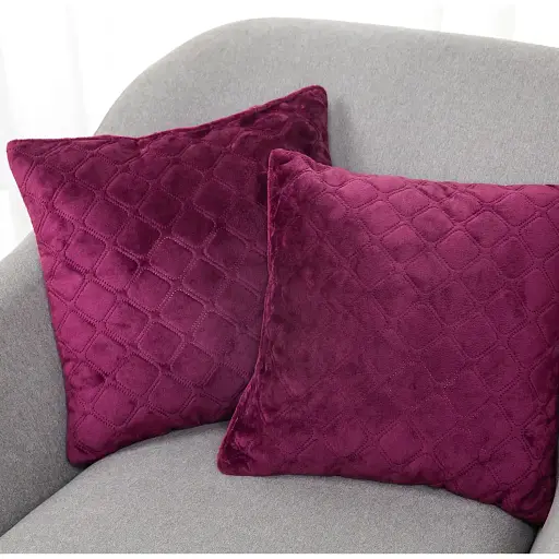 Подушка декоративна ТЕП Velour Бордова 50 x 70 см (3-00435_10062) - фото 2