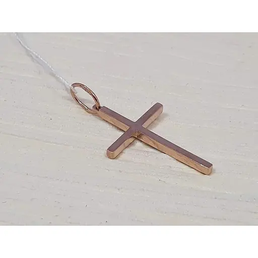 Золотий хрестик Харківська ювелірна фабрика з емаллю. 11589-ЕГОЛ - фото 3