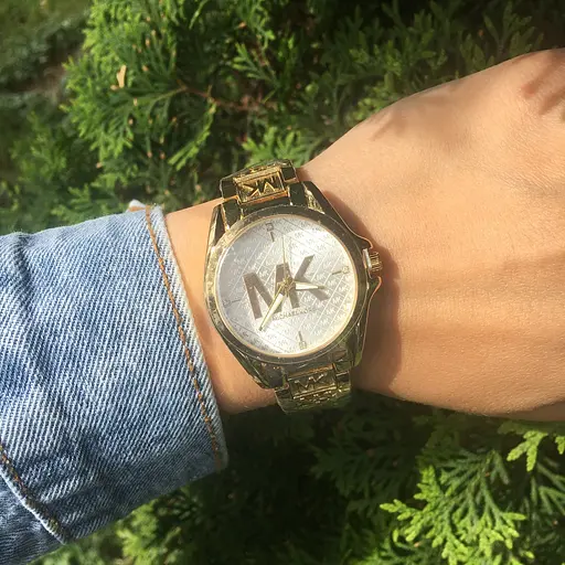 Наручные часы женские No Brand Michael Kors Золотистые (IBW379YO) - фото 5