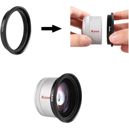 Адаптер фильтра Kase 52мм для макро объектива Kase Master Macro Pro 85мм [114476] - фото 2