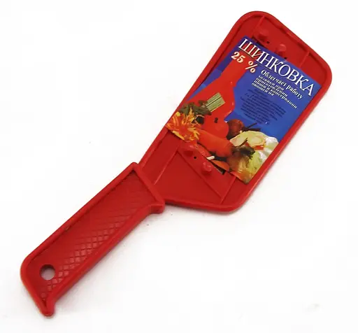 Ніж-сокира шинкувальний шинковка для капусти, Kitchette Червоний 81976 - фото 3