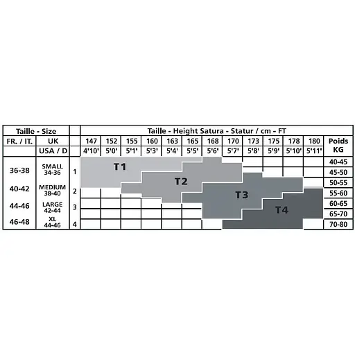 Чулки с поясом Anne De Ales Lea T3 Black - фото 4