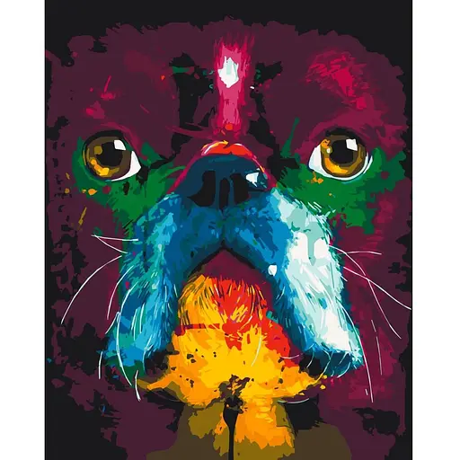 Набір для розпису ArtCraft Французький бульдог 40x50 см (11650-AC)