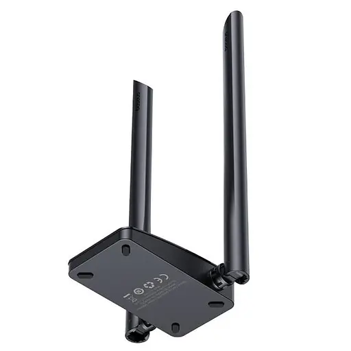 WiFi адаптер Baseus FastJoy Series 1300Mbps (External Antenna) (B01317600111-05) Cluster Black - фото 5