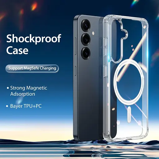 Чохол Dux Ducis Clin Mag with MagSafe для Samsung Galaxy S25 Transparent [134546] - фото 5