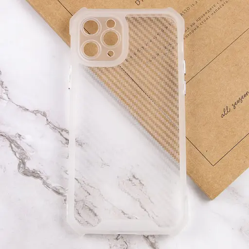 Чохол Epik TPU Ease Carbon color series для Apple iPhone 11 Pro 5.8 Матовий/Прозорий - фото 3