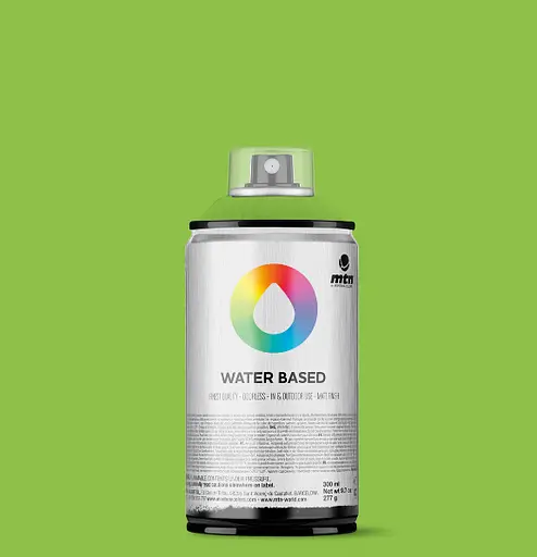 Аерозольна фарба MTN WB-34 300 мл Brilliant Light Green, EX019W0034M - фото 2