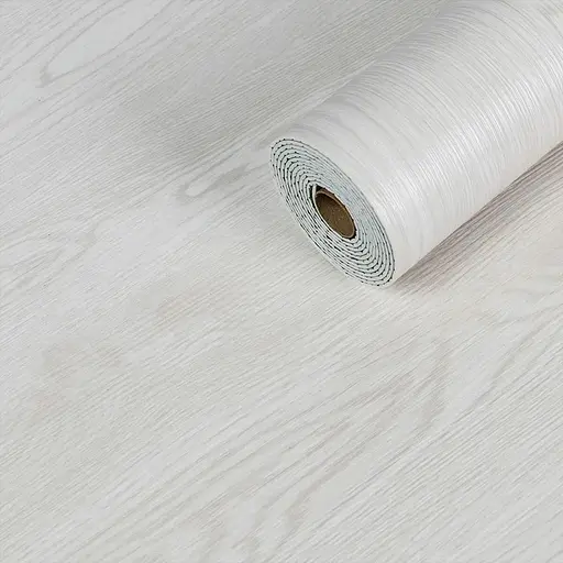 Самоклеющаяся виниловая плитка в рулоне 600х3000х2мм Молочная Мат SW-00001181 - фото 1