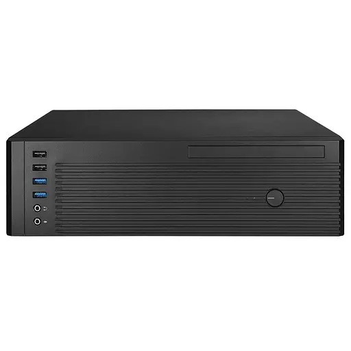 Корпус Chieftec UNI BE-10B-300 mATX, БП 300W, SLIM FF - фото 3