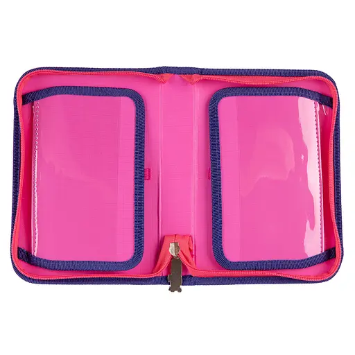 Школьный пенал твердый Smart одинарный с двумя клапанами HP-04 Meow - фото 2