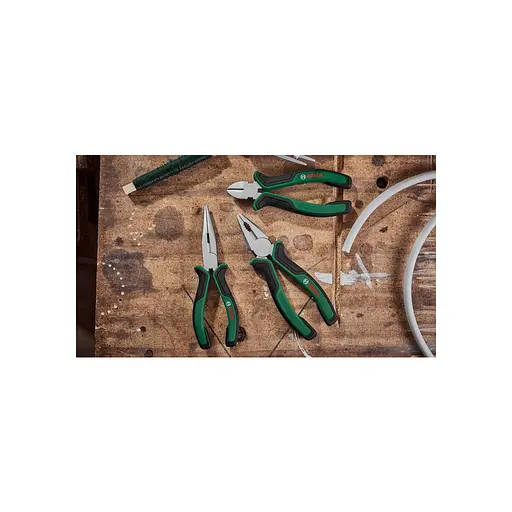 Плоскогубцы Bosch набор 3 шт, комбинированные, удлиненные, бокорезы (1.600.A02.C0S) - фото 2