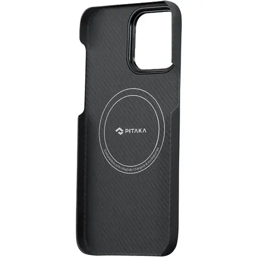 Чохол-накладка Pitaka MagEZ Case 3 Twill 600D Black/Grey для iPhone 14 Pro Max - фото 3