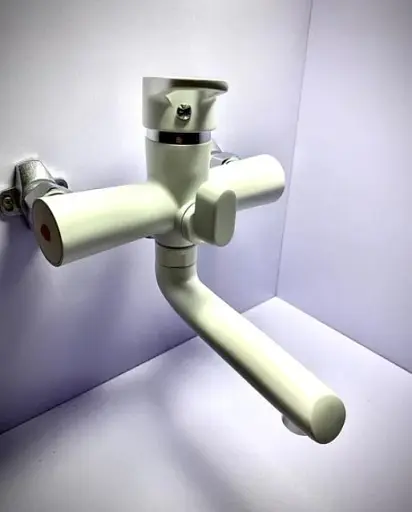 Змішувач для ванни Zegor PUD3-A045YW одноважільний Білий 30412 - фото 7