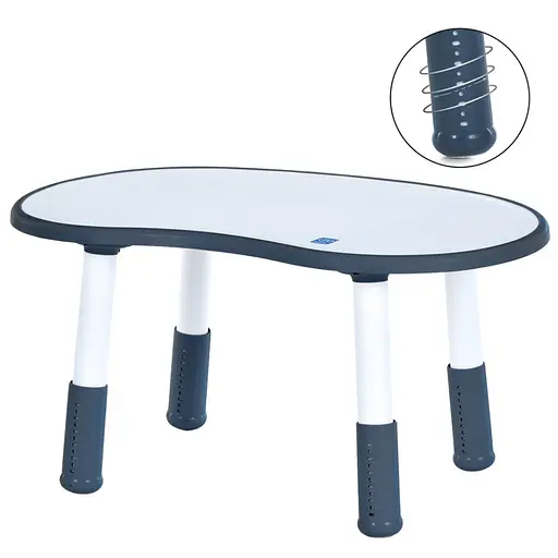 Дитячий столик M 6178-4 висота 41,5х52,5 см, 1 стільчик - фото 2