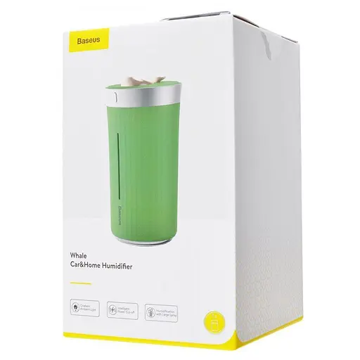 Увлажнитель воздуха Baseus Whale Car And Home зеленый - фото 2