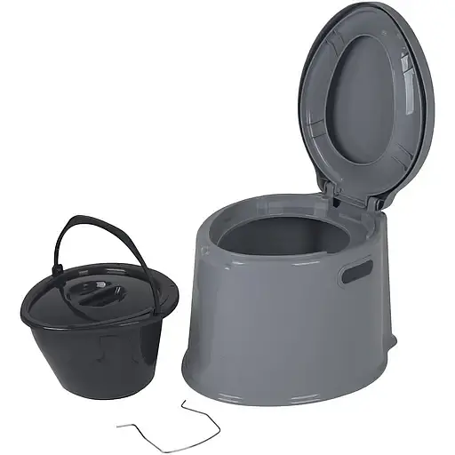 Біотуалет Bo-Camp Portable Toilet 7 л сірий (5502800) - фото 3
