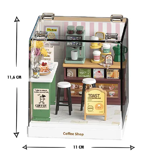 Конструктор-румбокс Mini House серії Інтер'єр Міні - Кав’ярня (8034) - фото 6