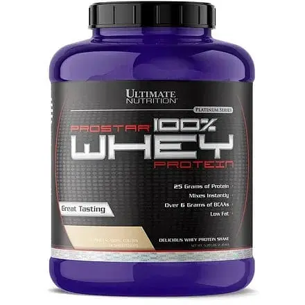 Протеїн Ultimate Nutrition Prostar 100% Whey Protein 2.27 кг Арахісова паста-желе - фото 1