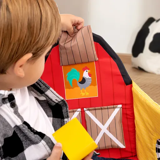 Розвиваючий килимок Baby Einstein 4 в 1 Busy Barnyard (17327) - фото 7