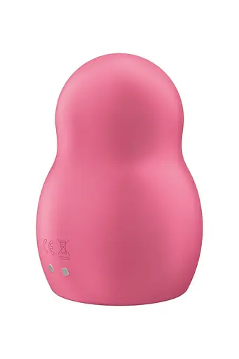 Вакуумний кліторальний стимулятор з вібрацією Satisfyer Pro To Go 1 червоний - фото 5
