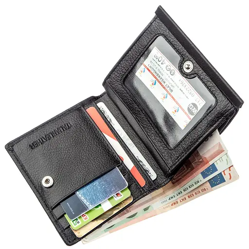 Кожаный женский кошелек ST Leather 10х10.5 см acs0015902 - фото 4