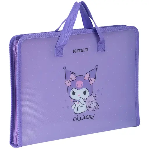 Папка-портфель Kite Kuromi на молнии A4 (HK24-202) - фото 2