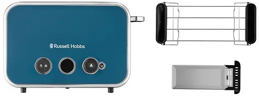 Тостер Russell Hobbs 26431-56 Distinctions 2-Slice синій - фото 7