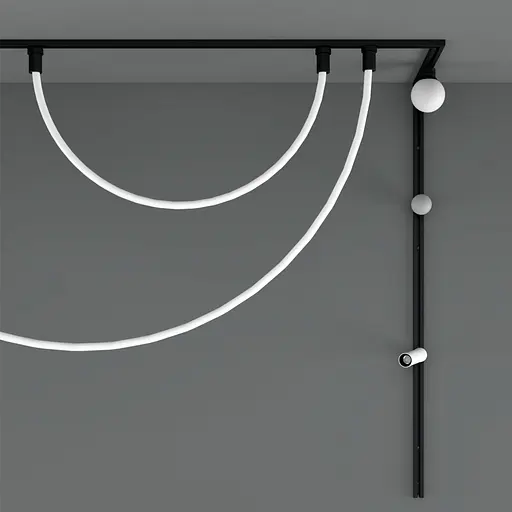 Магнитный светильник Skarlat RCZ-MZ13 40W WH+BK 4000K - фото 3