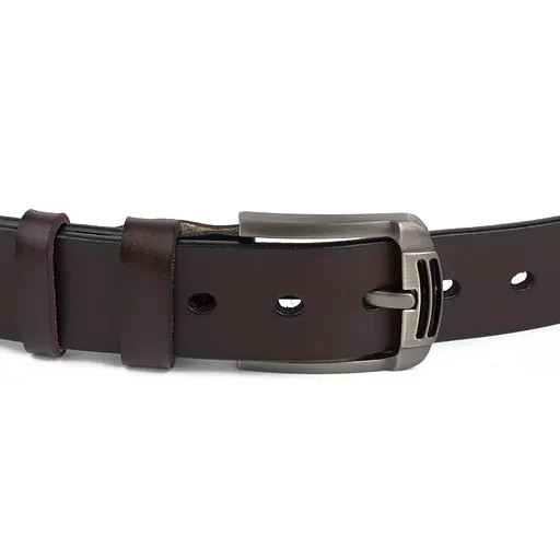 Ремінь шкіряний Vintage чоловічий 115х3,6 см acs0016124 - фото 4