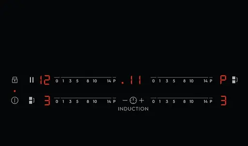 Варильна поверхня індукційна Electrolux 60 см розширена зона чорний - фото 2