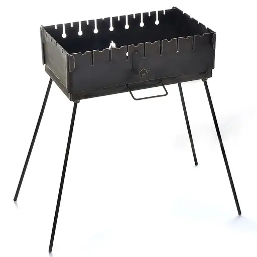 Мангал раскладной (кейс) Сила толщина 2 мм 8 шампуров 