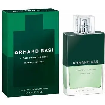 Туалетна вода Armand Basi L'Eau Pour Homme Intense Vetiver 75 мл - фото 1