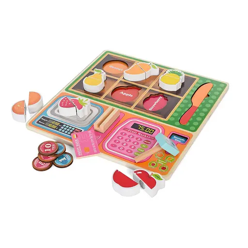 Детский развивающий сортер "Продукты-Кухня" Bambi MD 1848-2 - фото 1