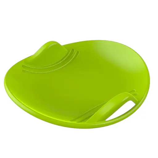 Сани-ледянка Technok Toys 5057-2, из пластика, салатовая, 60х59 см