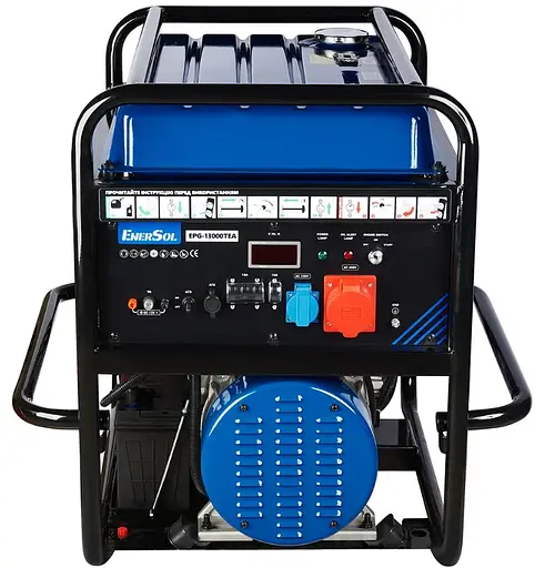 Генератор бензиновий EnerSol 12/13 кВт 3-фазний EPG-13000TEA - фото 6