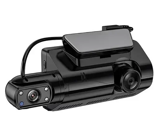 Автомобильный видеорегистратор DVR Hoco DL07 Plus LTPS-3.0" 2 камери Full HD - фото 3