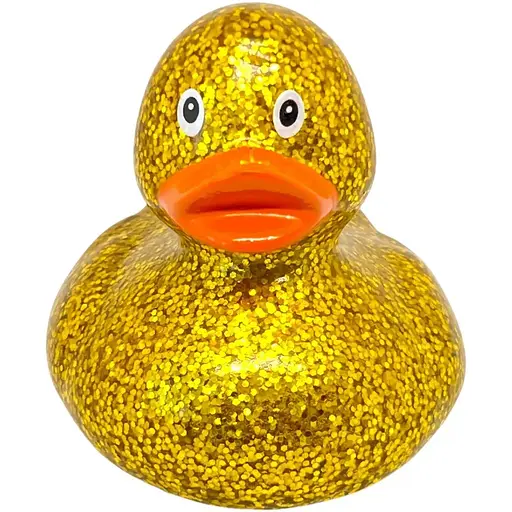 Утка FunnyDucks Disco Gold (1343) - фото 1