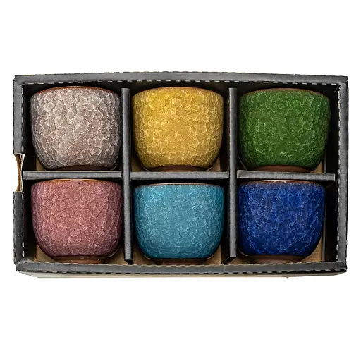 Набор Пиал Newtea "Ледяной Букет" 100 мл 6 шт. - фото 3