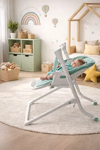 Стул-качалка CARRELLO Triumph CRL-10302 Mint Green /1/ MOQ - фото 2