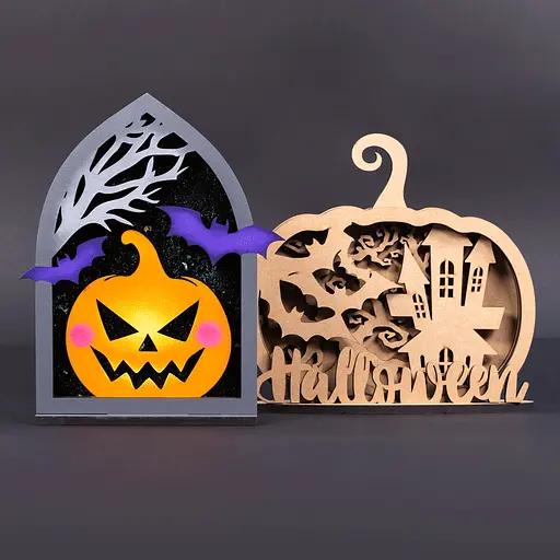 3D композиция Rosa Talent Halloween 3 МДФ 20х20 см - фото 3