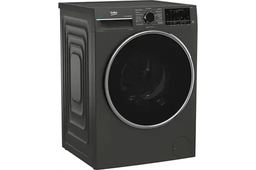 Стиральная машина Beko фронтальная 8 кг 1200 A+++ 56 см дисплей пара инвертор графит - фото 3