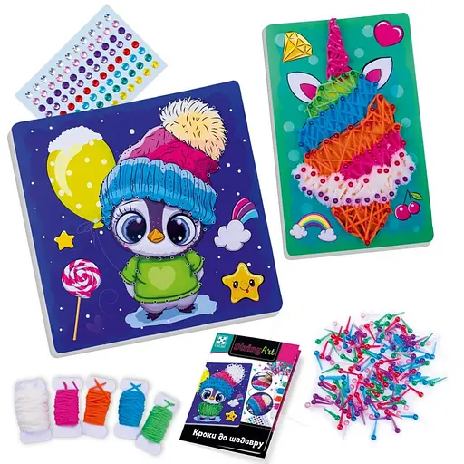 Дитячий набір для творчості "Ласунчик" VT4501-21, 160 декоративних булавок - фото 2