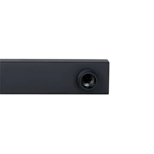 Кронштейн для верхнього душу Qtap Trubice 400 мм прямокутний QTTRU120BLM45929 Black matt Чорний матовий - фото 3