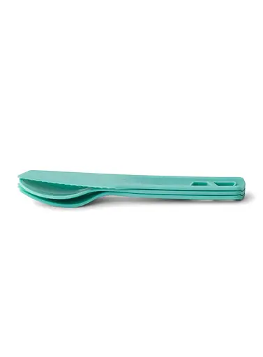 Набор столовых принадлежностей Sea To Summit Passage Cutlery Set 3 предмета Aqua Sea Blue (1033-STS ACK035021-120207) - фото 2