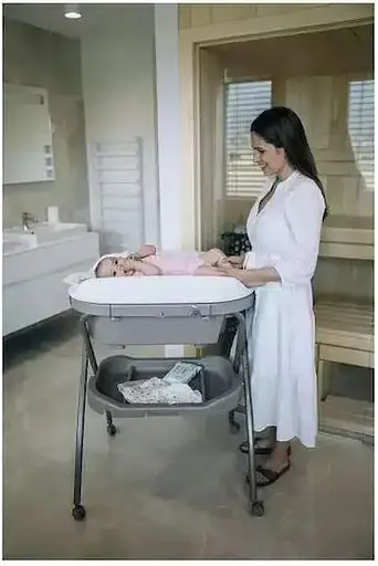 Ванна FreeON з пеленальним столиком Swan (85789) - фото 5