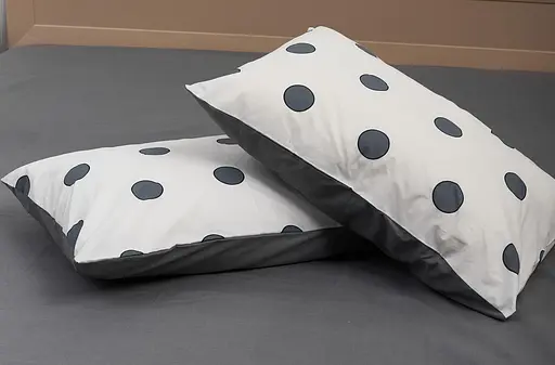 Набір наволочок Moon&Star Бязь Gold Люкс Riccarda Gray 50х50 см 2 шт - фото 4